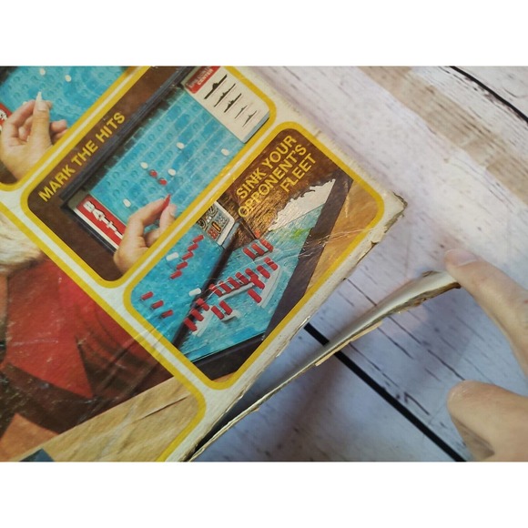 Vintage Milton Bradley Battleship Board Game 4730 Complete, Original Box READ - Picture 5 of 11